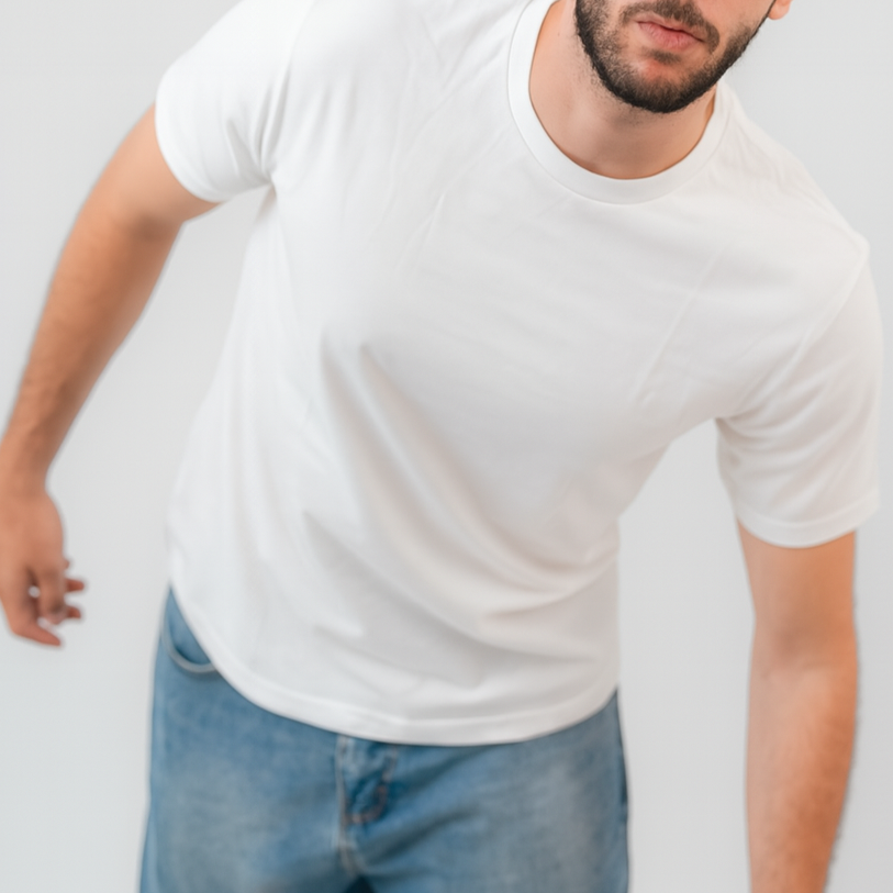 Dark Blue Basic T-shirt