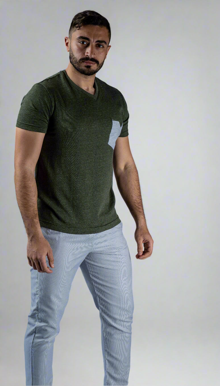 Green Pajama Set Trousers
