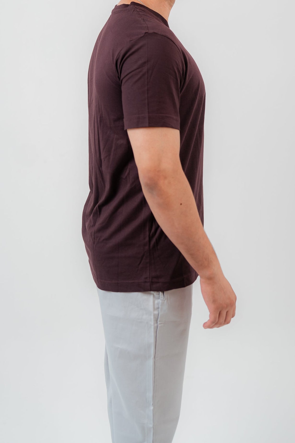 Brown Pajama Set Trousers