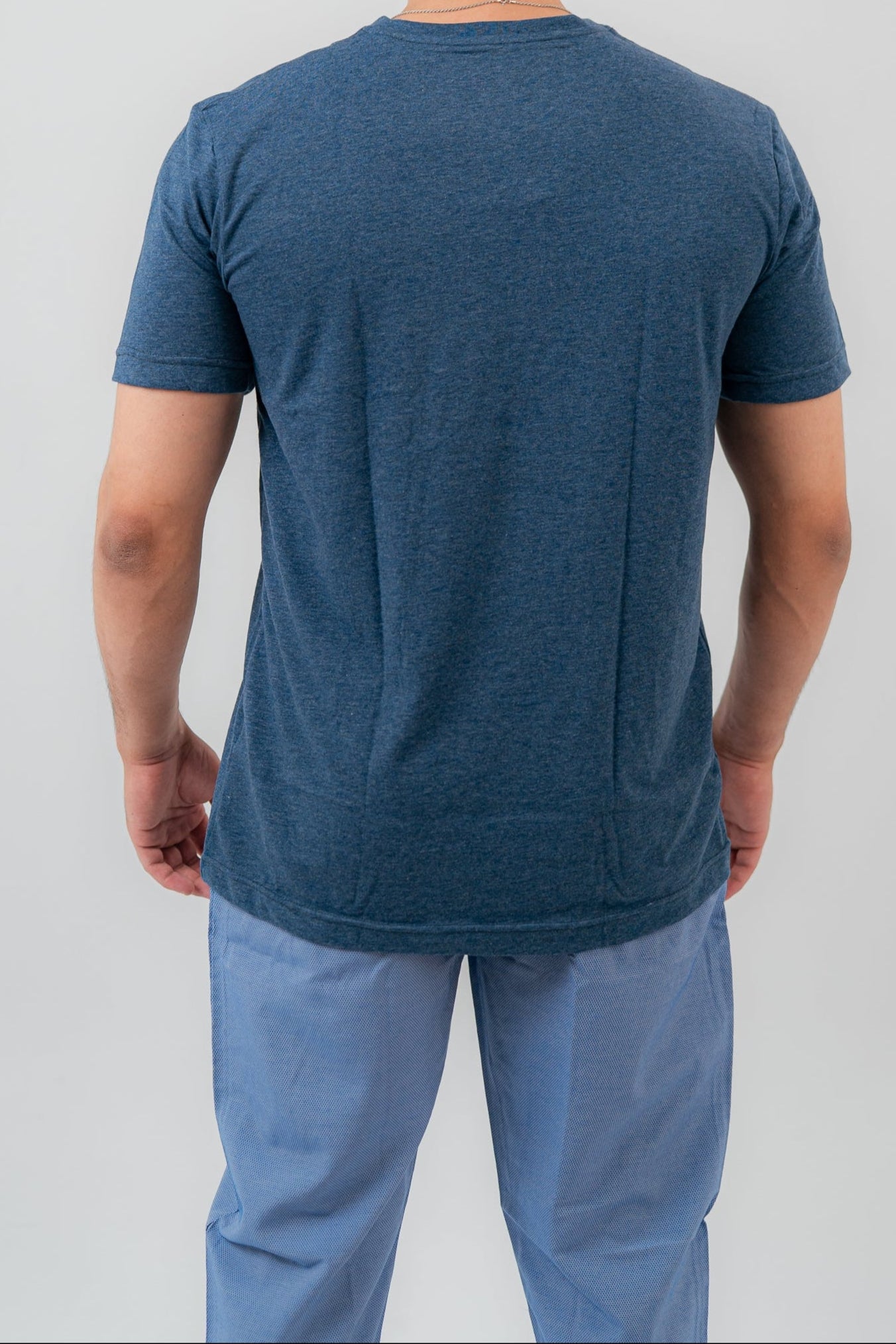 Blue Pajama Set Trousers