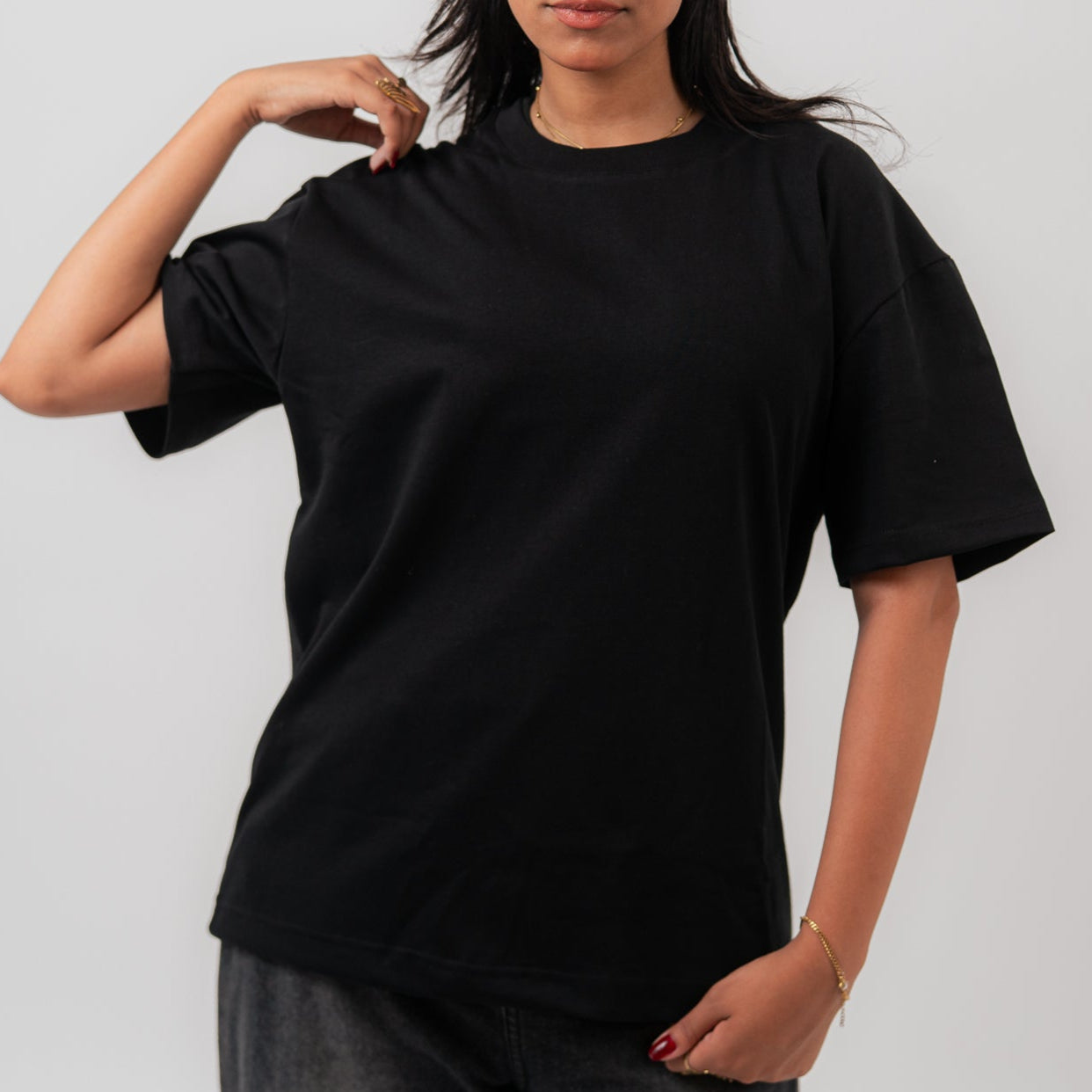 Black Oversize T-shirt