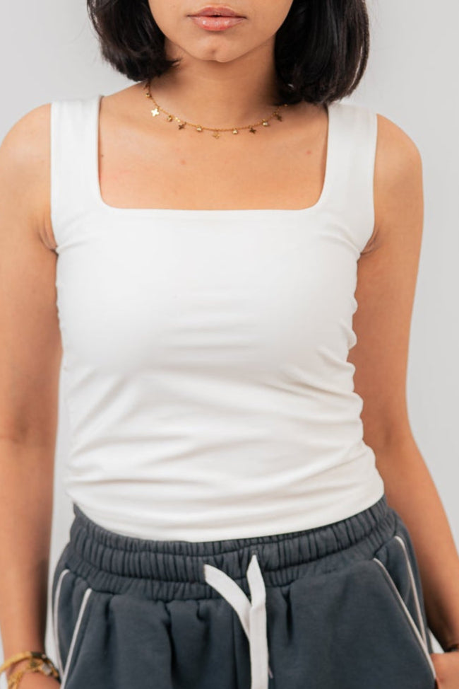 White Square top