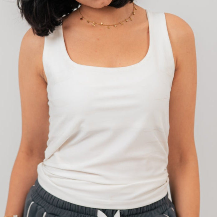 White Round Top