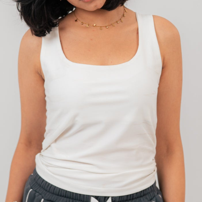 White Round Top