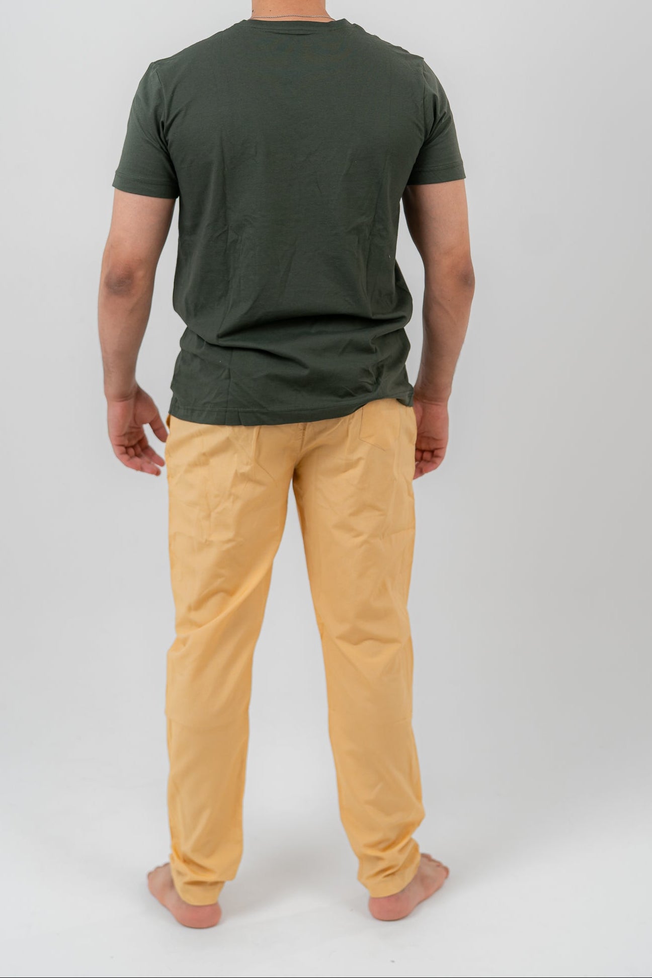 Olive green Pajama Set Trousers