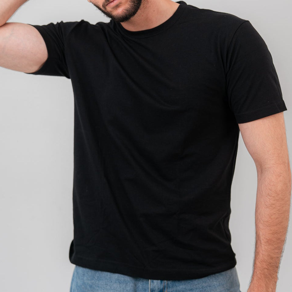 Dark Blue Basic T-shirt