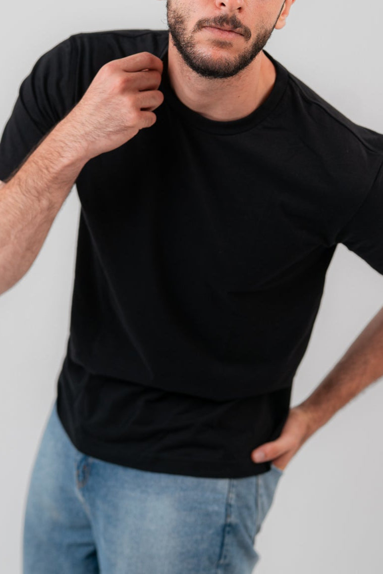 white Basic T-shirt