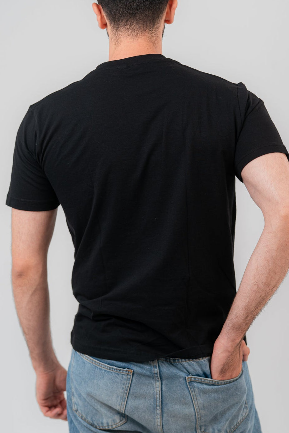 Dark Blue Basic T-shirt
