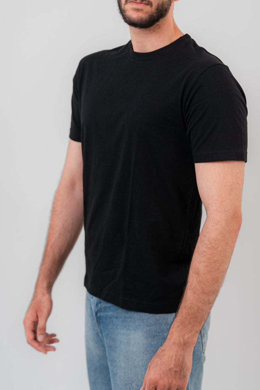 Dark Blue Basic T-shirt