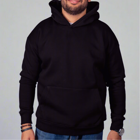 Black Basic Hoodie