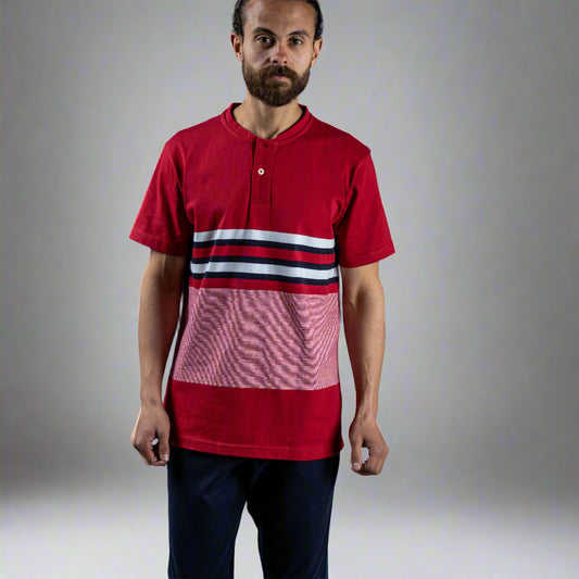 Red Pajama Set Trouser