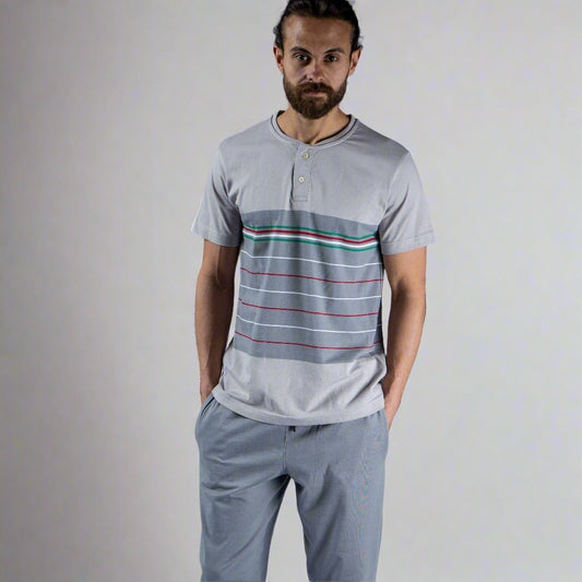 Grey Pajama Set Trouser