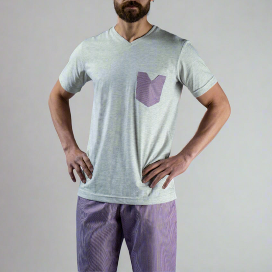 White Pajama Set Trousers