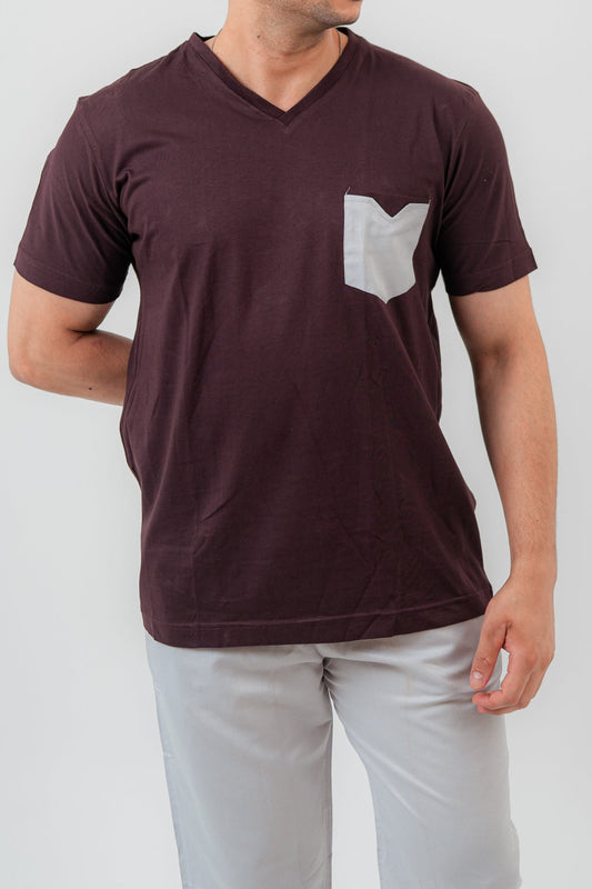 Brown Pajama Set Trousers