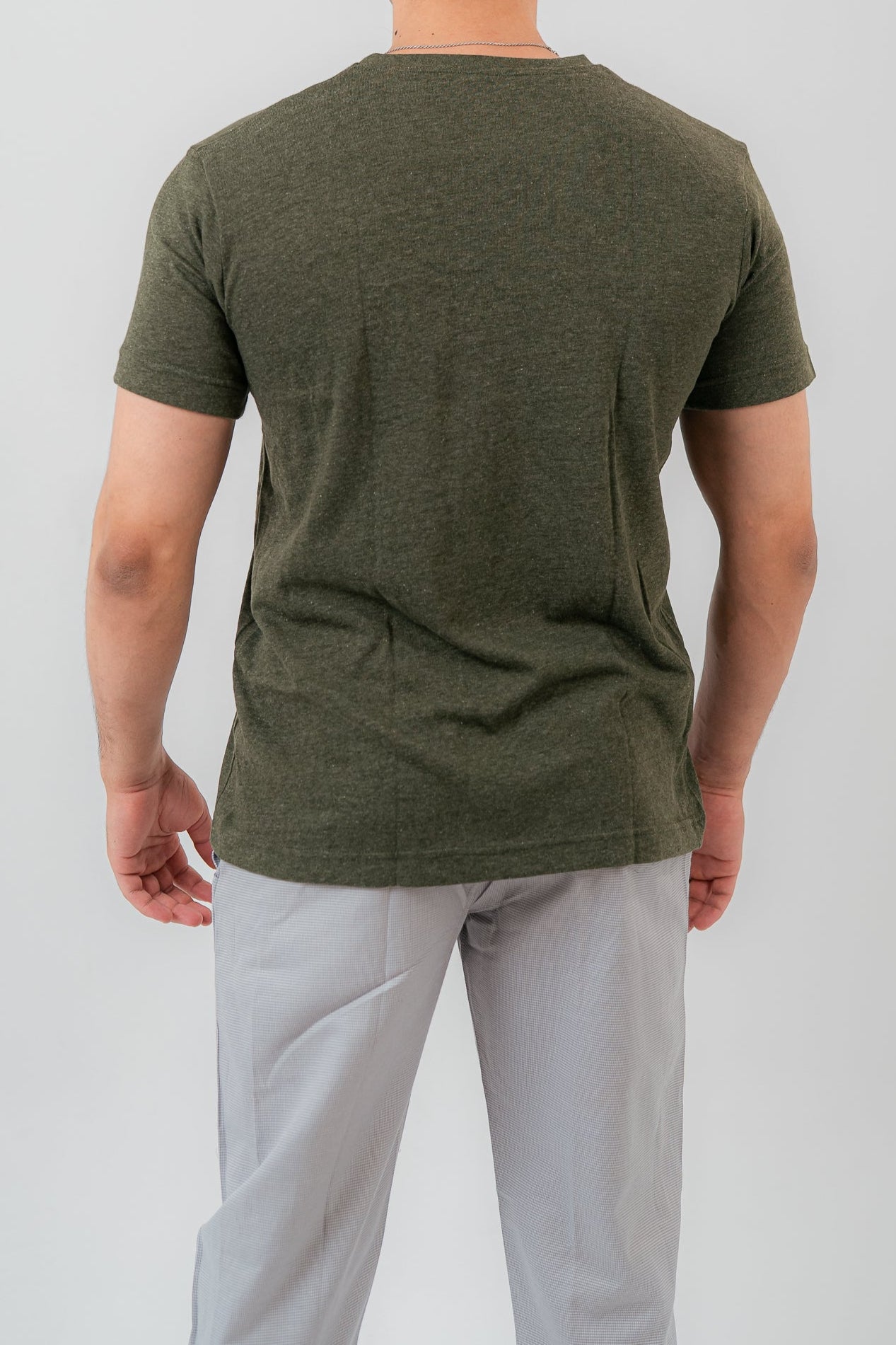 khaki Green Pajama Set Trousers