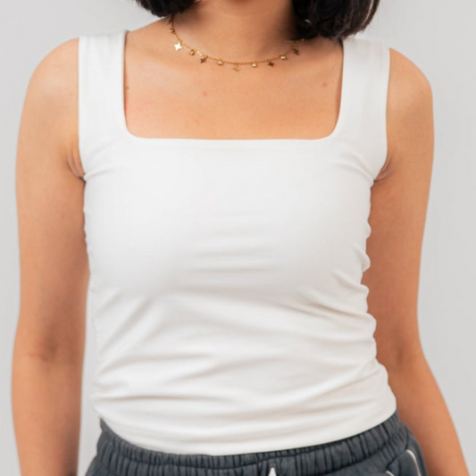 White Square top